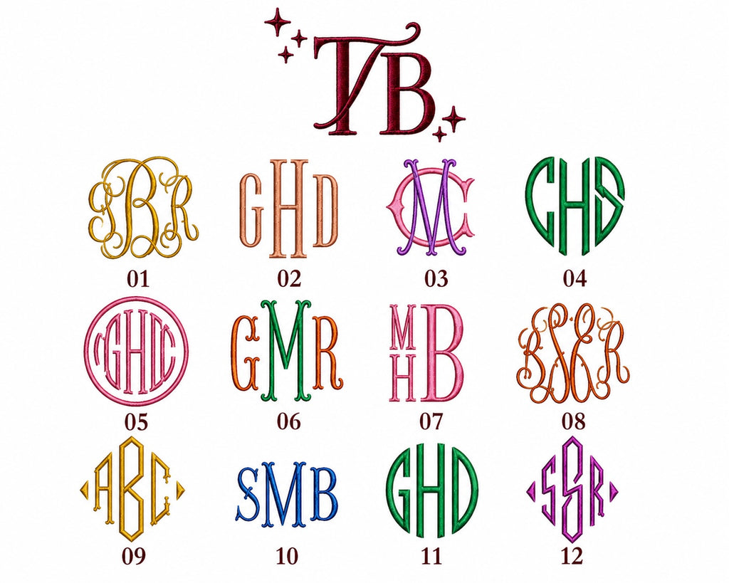Monogram Kitchen Towel